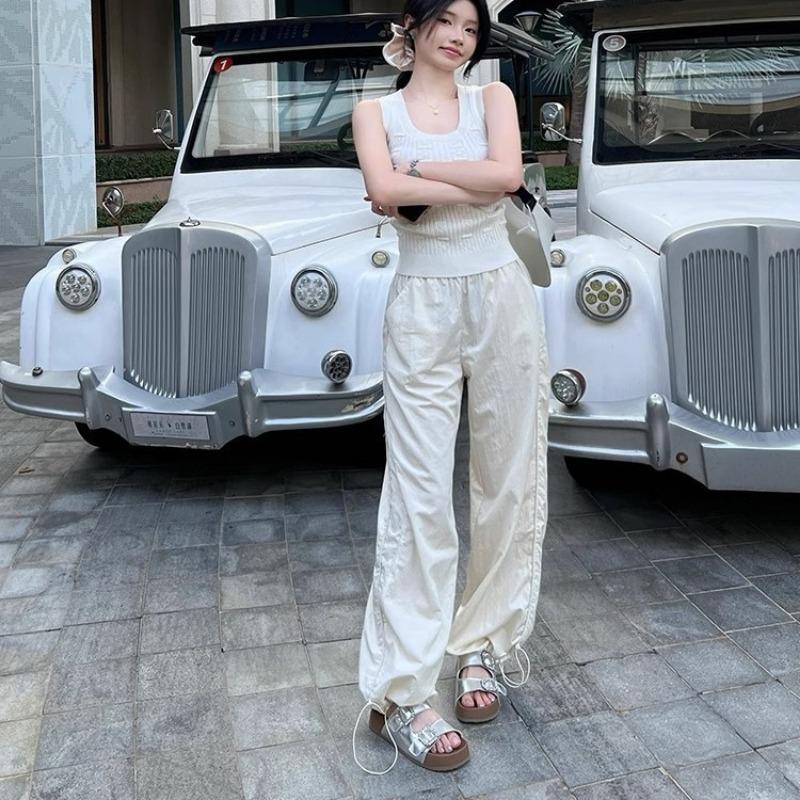 Height-increasing thick-soled one-word slippers women's summer new rhinestone versatile slippers outer sandals