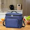 Große isolierte Lunchtasche, Lebensmittelaufbewahrungstasche für Restaurants, Bento-Box mit großer Kapazität, Picknicktasche, tragbarer, verdickter Thermo-Eisbeutel
