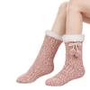 Puszyste Skarpetki Damskie Dziewczęce - Zimowe Ciepłe Do Spania Pluszowe Wygodne Skarpetki Kapcie