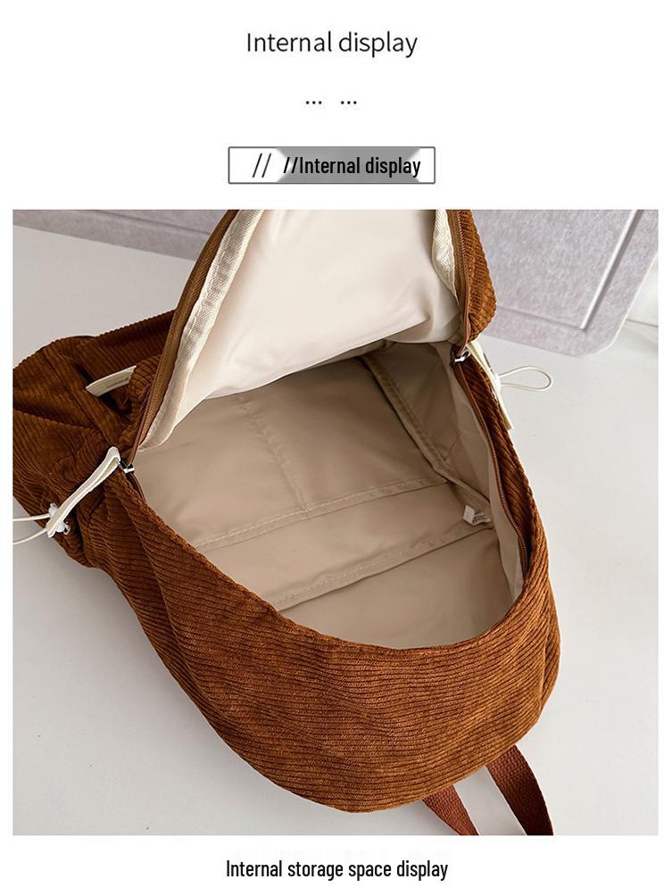 Koreański plecak z kreskówkowym szczeniakiem 2025: Duża pojemność dla uczniów szkół podstawowych i średnich