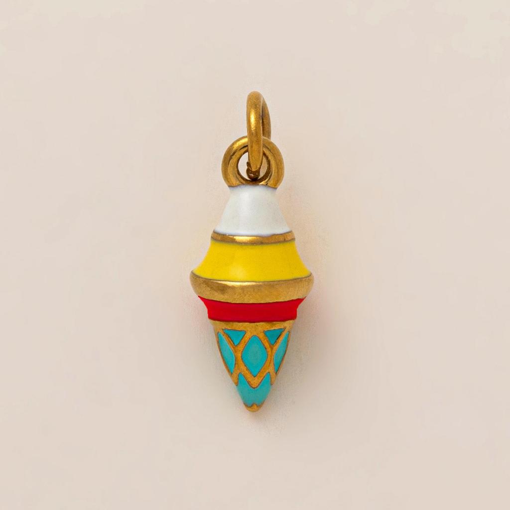 18K Gold Retention Stainless Steel Mushroom Pendant for DIY Accessories