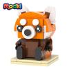 MOOXI Animal Series 152Pcs Bricks Red Pandas BrickHeadsed Building Blocks Kids Education Toys For Children Birthday Gift MOC7223