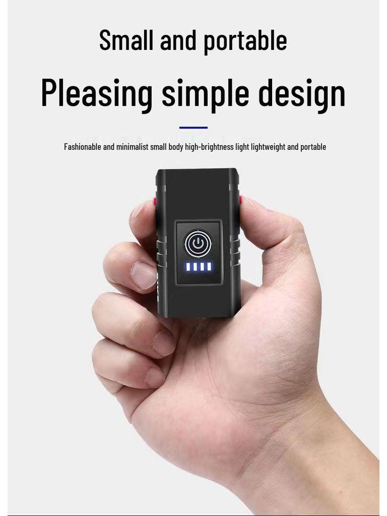 2*T6 USB Wiederaufladbares Aluminium Fahrradvorderlicht mit Leistungsanzeige für Nachtfahrten