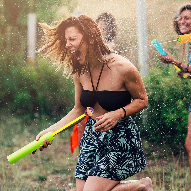 Water Spray Toy 4 Pieces  Safety Foam Noodle Type Outdoor Water Toy Suitable For Children And Adults-Pool Beach