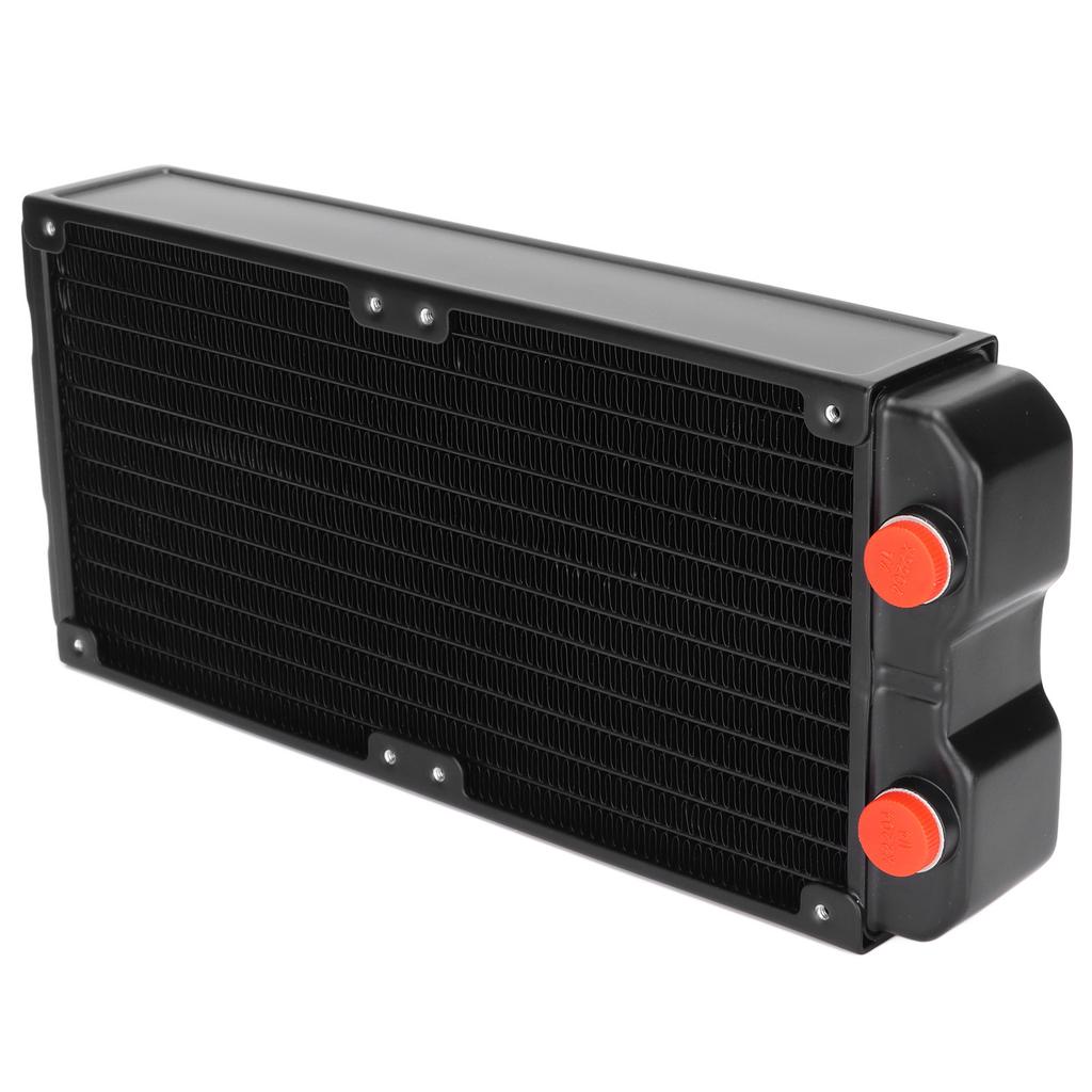Water Cooling Radiator Double Layer 45mm Thick G14in Aluminum Heat Exchanger Desktop Computer