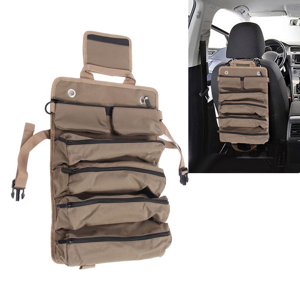 Roll Tool Bag Multi Functional Oxford Cloth Heavy Duty Portable Roll Up Tool Pouch Organizer