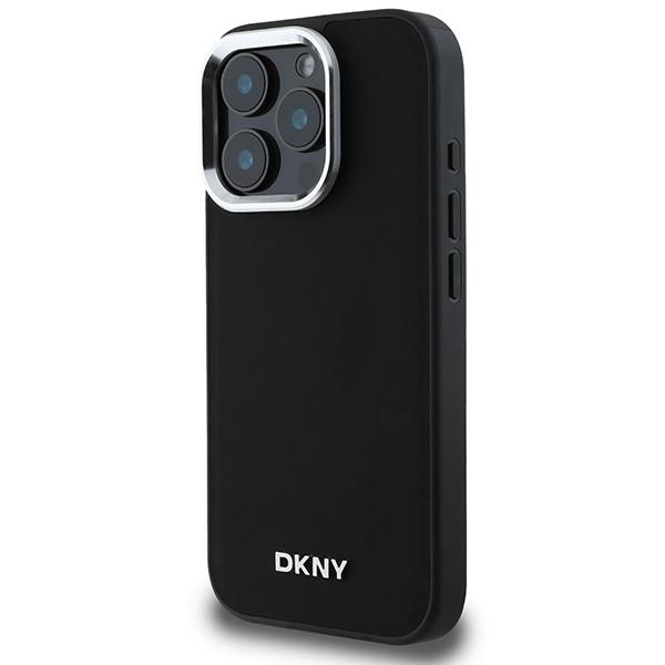 Dkny Dkhmp16Xpscmclk Iphone 16 Pro Max6.9 Czarny/Black Hardcase Gładkie Srebrne Logo Magsafe