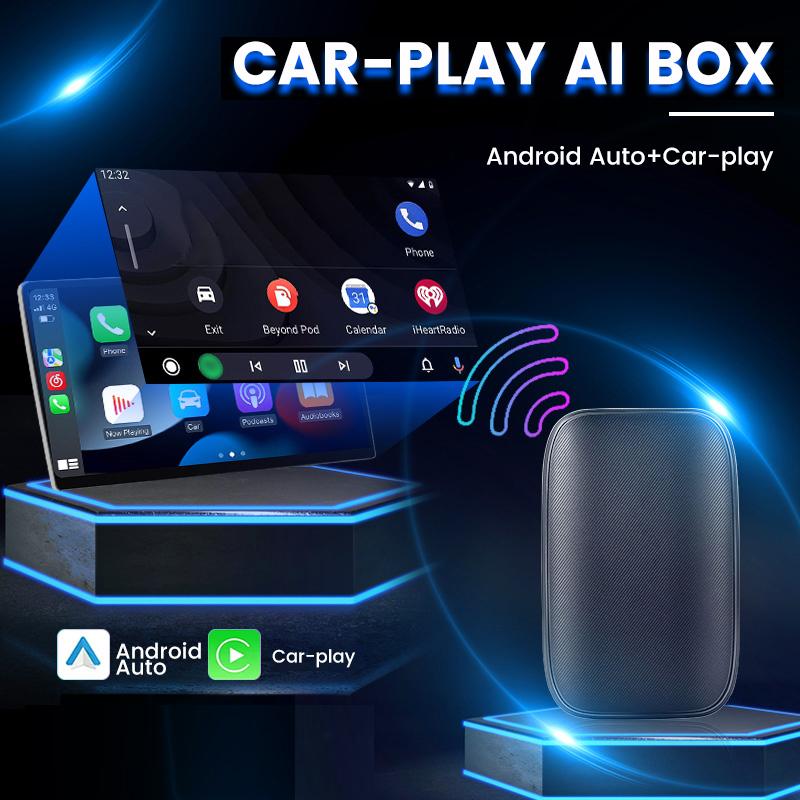 Android Mini Ai BOX cu fir la cutia wireless CarPlay Adaptor Android Auto Suport Netflix YTB pentru Benz Kia Honda Volvo Hyunda Ford