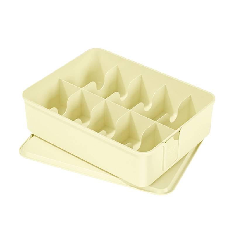 3-in-1 Dustproof Plastic Drawer Organizer for Socks and Underwear