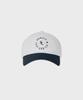 Sseonlis Lettering Ball Cap (White/Navy)