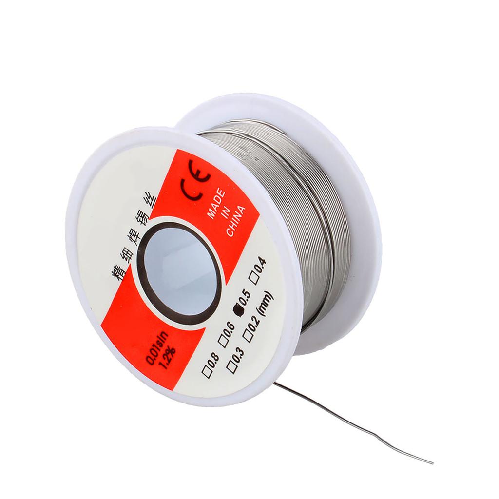 50g 0.5mm Tin Rosin Core Solder Soldering Wire Sn60 40 Flux 1.2percent