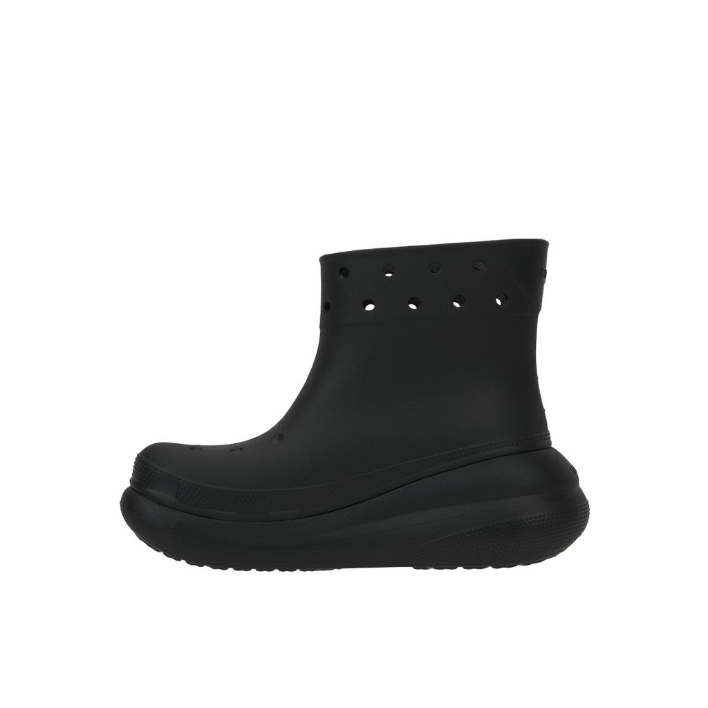Crocs Klassische Puffer-Outdoor-Mode Kurze Stiefel Damenstiefel Schwarz 207946-001