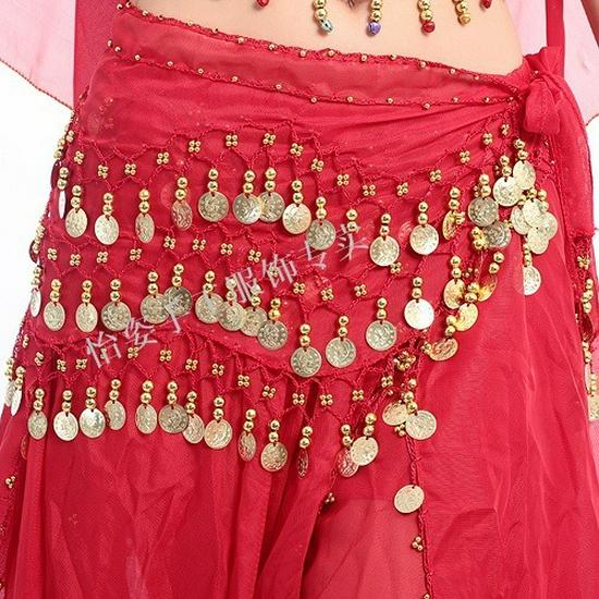 Belly Dance Waist Scarf and Chain