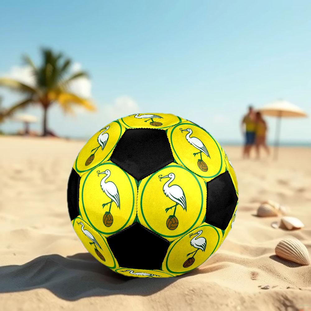 1pc ADO Den Haag Soccer Ball Size 5 Indoor Soccer Ball Fashion Colorful Backyard Game - Great For Sports Fans Gift HE4