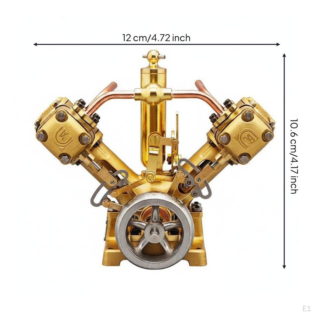 Engine Model High Precision Miniature Steam Mechanical Aesthetic Desktop Ornament for