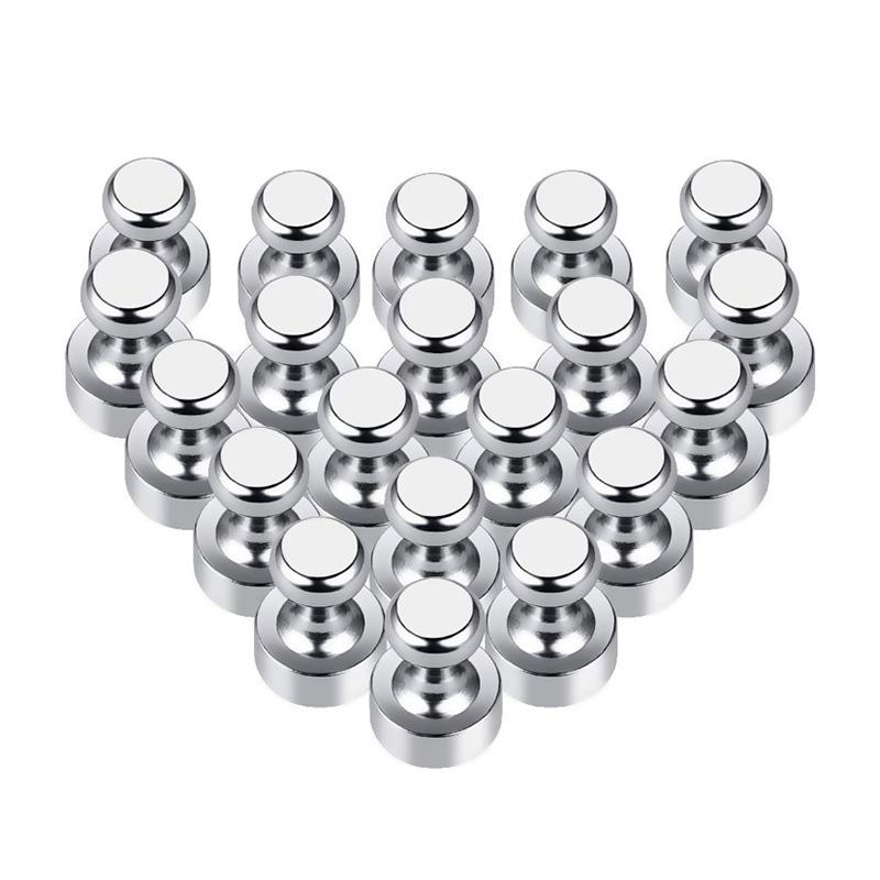 1/50pcs Magnetic Pins Neodymium Magnetic Thumbtacks for Whiteboard Cone Super Strong Fridge Pushpin Magnets Home Storage Tools
