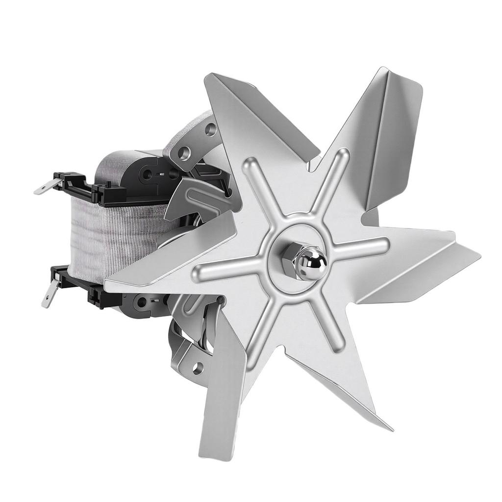 Drying Oven Fan Motor Aluminum 6 Blades Fan Motor Replacement Part for Constant Temperature Oven