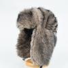 WTEMPO Faux Fur Plush Bomber Hats for Couple Winter Cold-proof Windproof Thickened Ear Protection Warm Hats