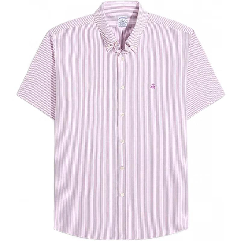 Мужская оксфордская рубашка с коротким рукавом от Brooks Brothers M