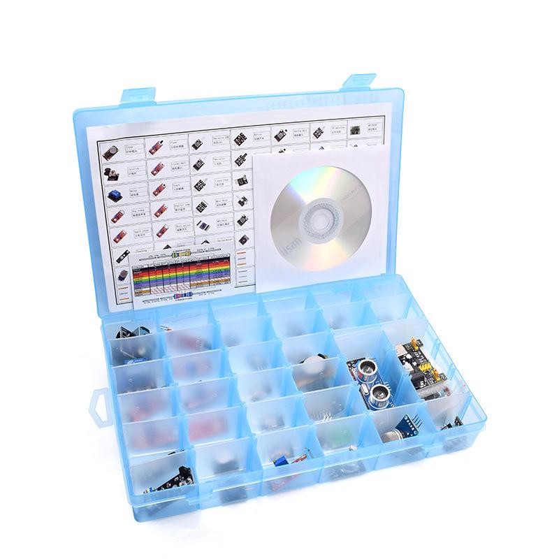 Raspberry Pi Sensor Kit: Includes 16 sensor types, 37 total sensors. Beginner Starter Kit compatible with Pi 4B/5B.