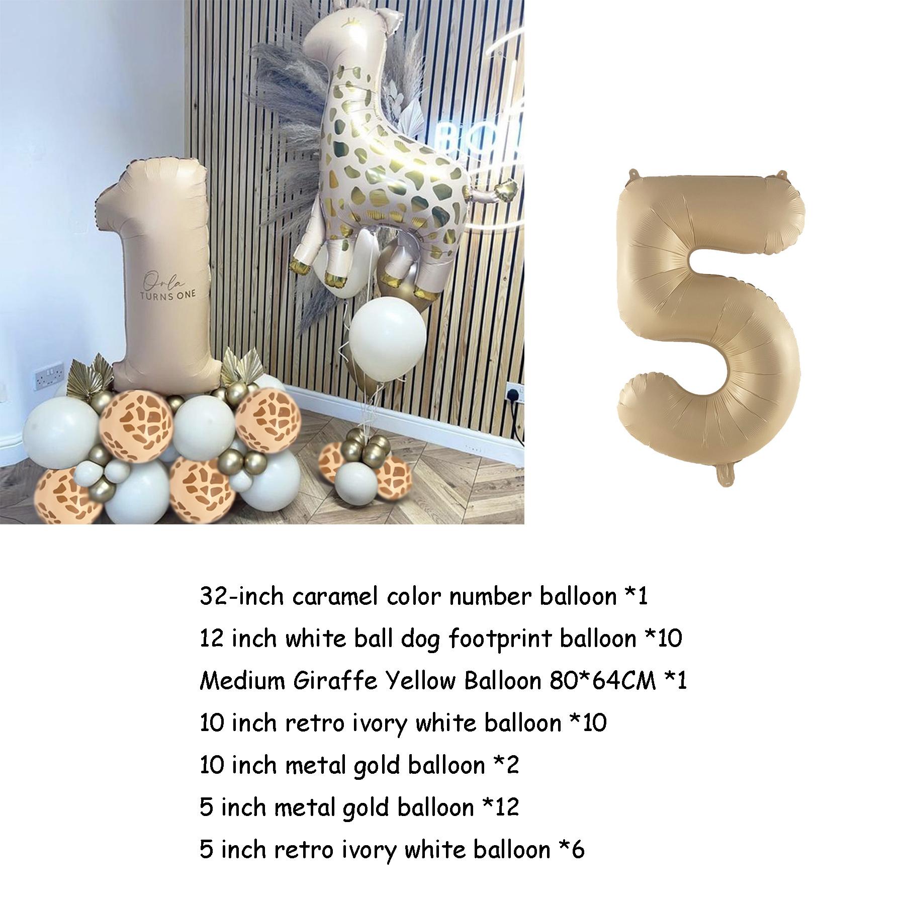 

42 шт./компл. воздушные шары с изображением жирафа и животных, джунгли, 32 дюйма, воздушный шар с номером, украшение для детского дня рождения, детского душа