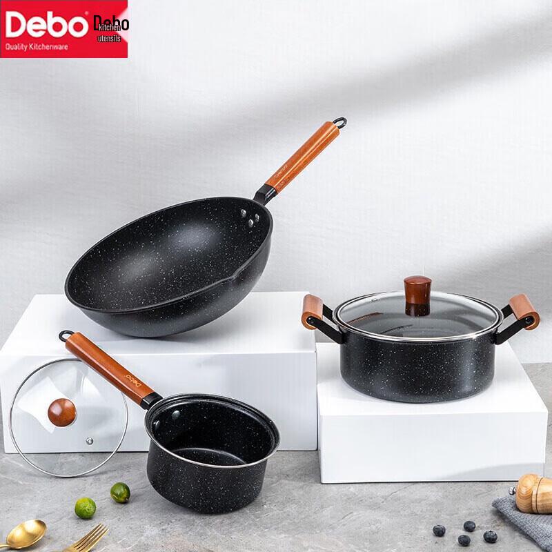 Debo DEP-725 Nicholas 3-Piece Cookware Set