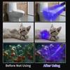 Powerful UV Black USB 365nm Mini Black Portable Handheld UV Light with Adjustable LED Ultraviolet Light Flashlight for Resin and Pet Urine Detection