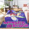 Monster Beach Rug Floor Mat for Living Room or Bedroom Soft and Comfortable Carpet a Gift for Birthday and Holiday.DFF0925293