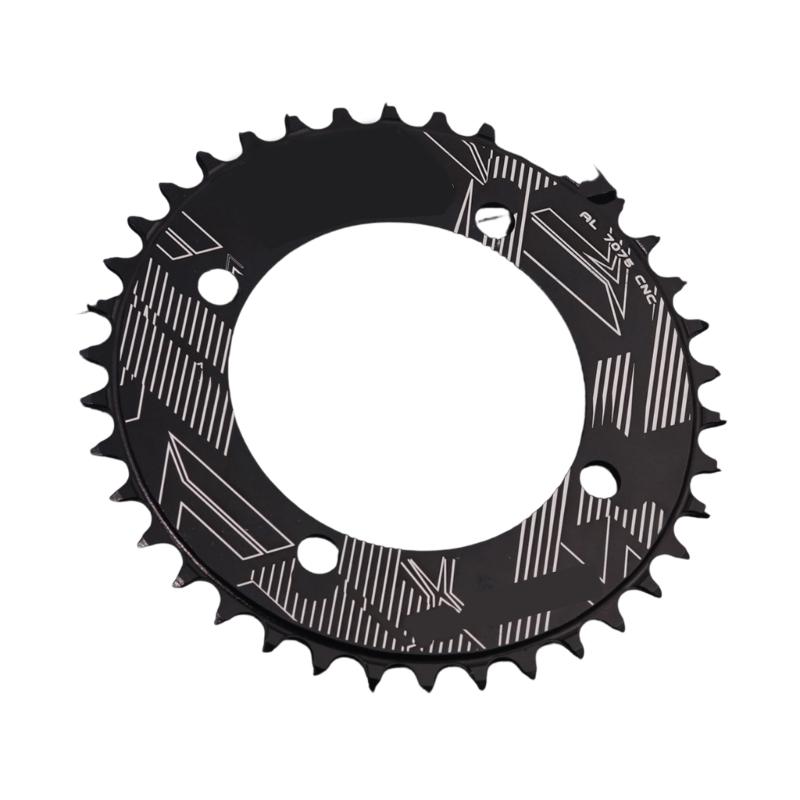32T/34T/36T/38T 104BCD Fahrrad Rundform Narrow Wide Kettenblatt Kettenrad Fahrrad Kreis Kurbelgarnitur Einzelblatt Teile