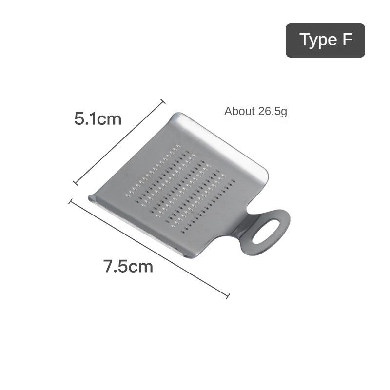 

HANYANG Чесночный мадлер из нержавеющей стали, домашний кухонный ручной пресс для чеснока, многофункциональный чесночный мадлер, набор из шести предметов