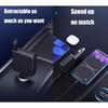 30W Car Charging Adapter Cable with Extendable USB C Line for Electronic Devices Charger