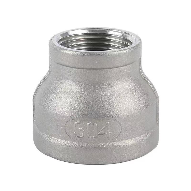 304 Stainless Steel Threaded Reducing Pipe Coupling