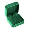 Custom Logo Velvet Octagonal Flip Top Necklace Box Mobile Necklace Holder Engagement Wedding Jewelry Display Packaging Gift Box