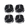 ABS4pcs 60mm Car Wheel Hub Cap Emblem Badge  Mercedes Benz C180 E300 GLC W163 W166 W167 W204 W205 W212 W213 X253 W117 W176 W164