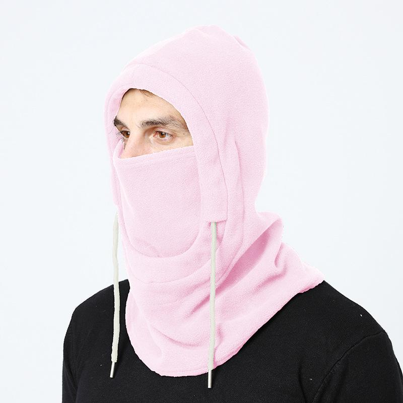 Winter Thermal Fleece Hat Hooded Outdoor Windproof Ski Mask for Outdoor Cycling in Cold Weather Neck Warm Windproof Hat