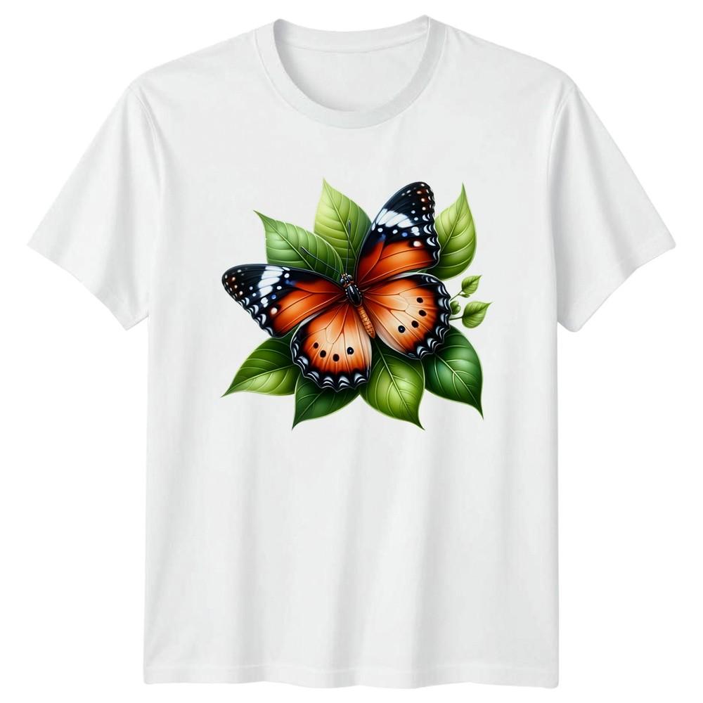 Butterfly Butterflies Animals Unisexs TShirt Unisexs Tee Nature Graphic Top S