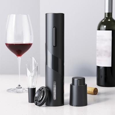 Electric Wine Bottle Opener Foil Cutter One-click Button Rechargeable Automatic Red Wine Corkscrew Kit Party Bar Wine Lover