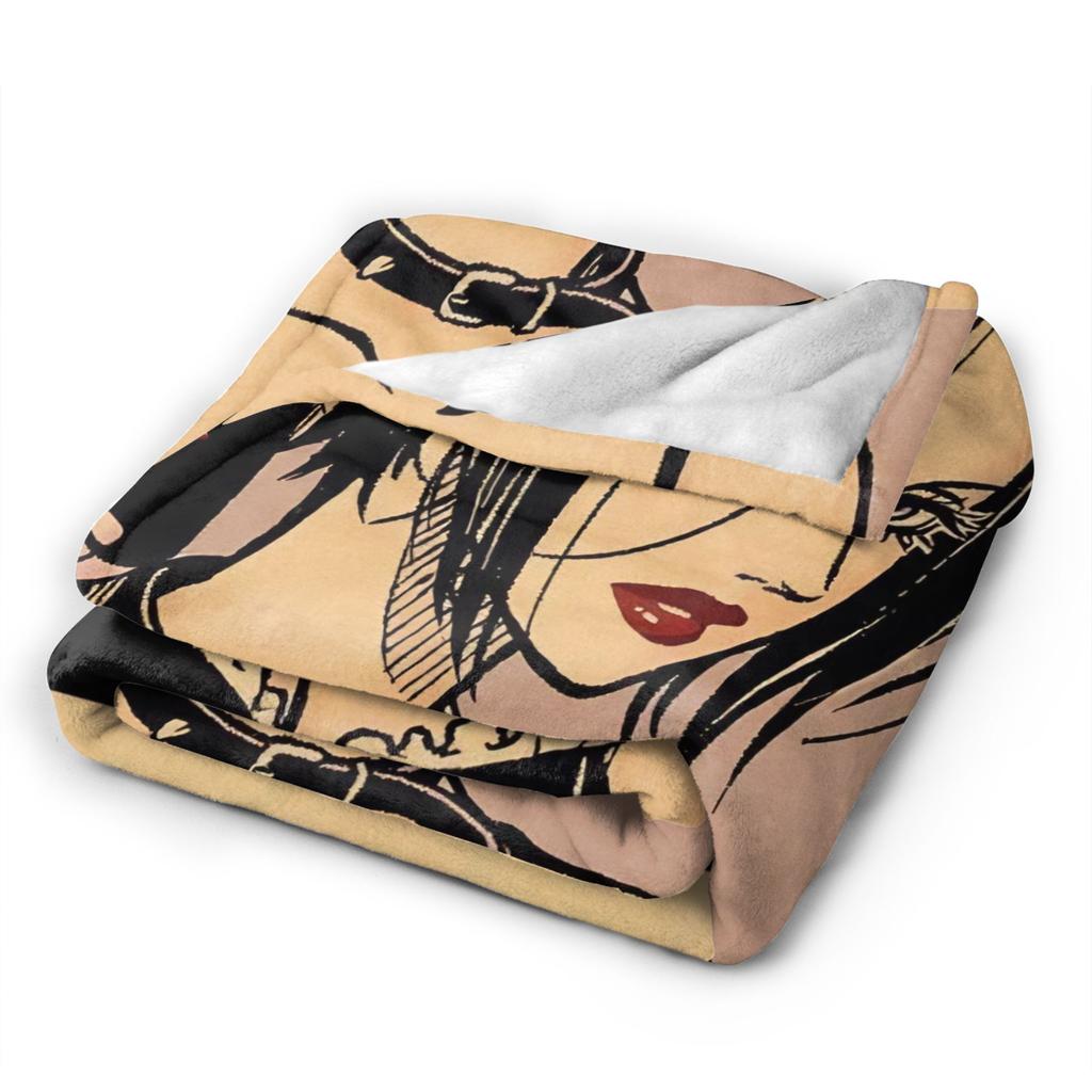 Warm Blanket Travel Nana Osaki Manga Panel collage Throw Blanket  Flannel Bedspread For Couch Chair Fluffy Sofa Bed Cover