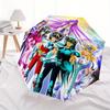 1pc Saint Seiya, Zodiac Warriors Themed High-quality Umbrella,Automatic Opening and Closing Umbrella,Multi-functional Umbrella G0811321