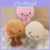 Scented Macaron Plush Toy With Smiling Expression For Kids Room Decoration