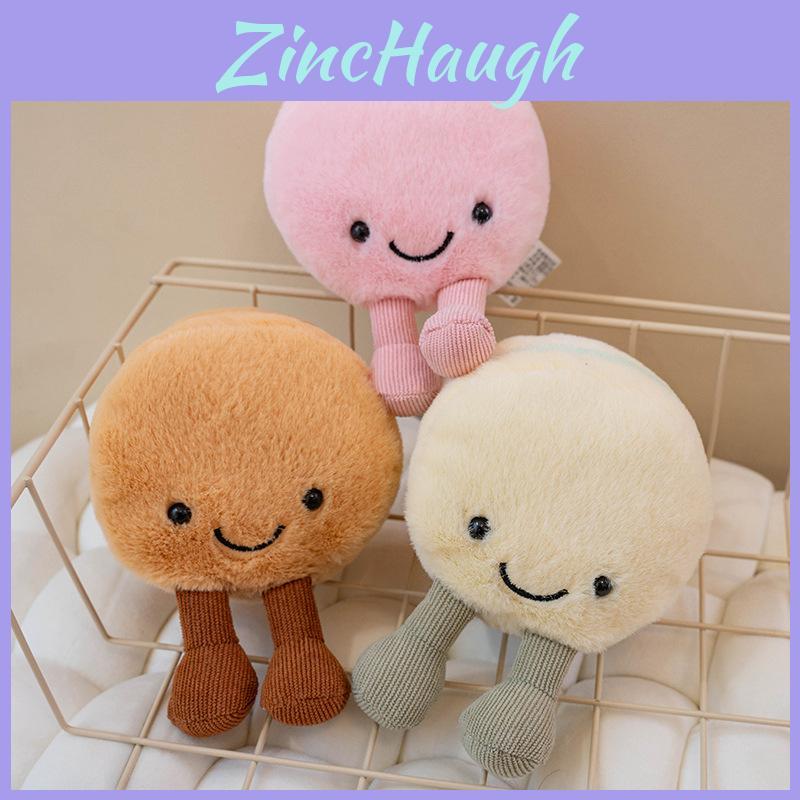 Scented Macaron Plush Toy With Smiling Expression For Kids Room Decoration