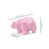 Klassische Cartoon-Sparschwein mit Eisbären-Design für Zuhause, Arbeitszimmer, Schlafzimmer oder Bürodekoration