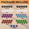63 MTG Dice Counters, Bulk Ability Keywords, MTG Token Sealed Life Counter, 6-Sided Dice Set for Magic the Gathering, TCG, Card Game Accessories