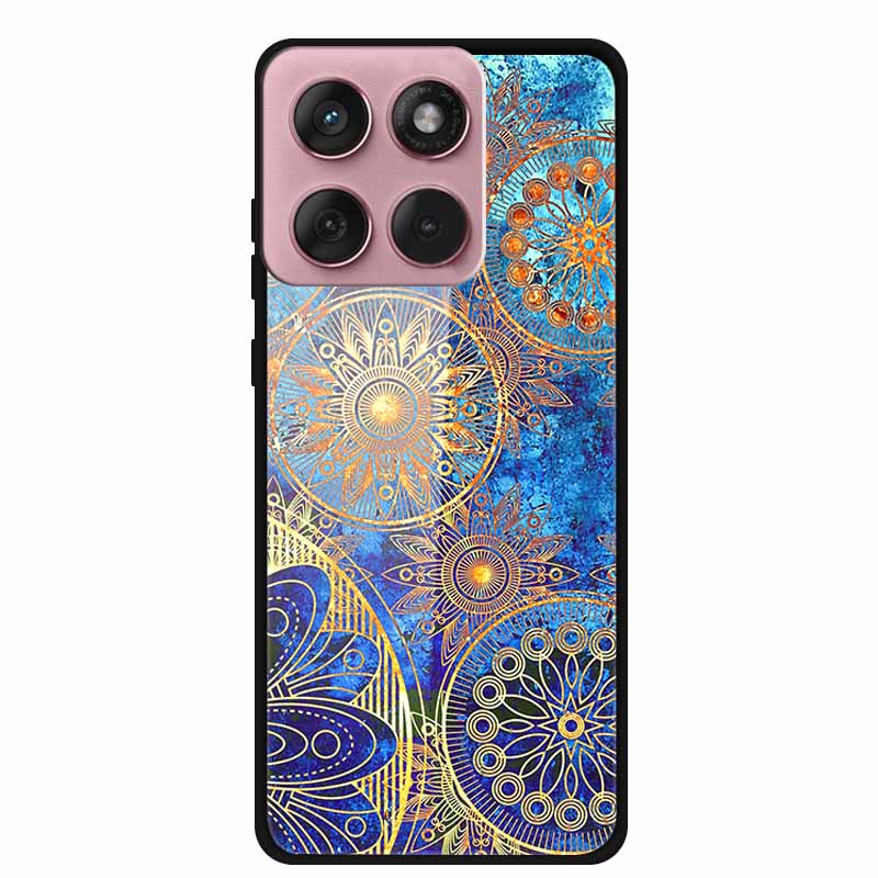 For Motorola Edge 60 60s 5G Case Hard Back Cover Tempered Glass Case For Motorola Edge 60 Fusion Phone Case Soft TPU Bumper Para