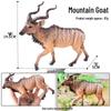 Cross-Border Animal Toy Set: Sheep, Cow, Horse, Donkey, Goat, Poultry Plastic Models
