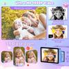 Thermal Instant Print Camera With 32G Card 1080P Children Mini Digital HD Video Camera Educational Toys Boy Girl Halloween Gift