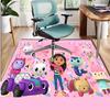 Gabby's Dollhouse Pattern Rug, Indoor/Outdoor Mat, for Picnic, Gameroom, Bedroom, Office, Living Room, Home Decor Carpet, Birthday Gift