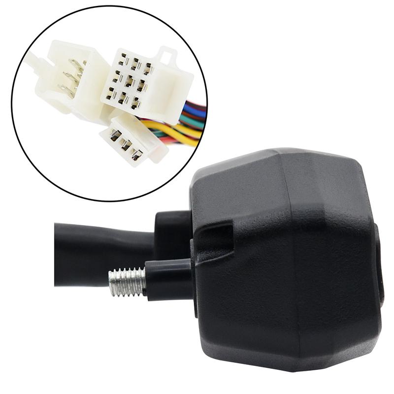 Digital Universal Motorcycle Speedometer Oil Gauge Tachometer Meters Instrument Cluster Turn Signal Light Indicator