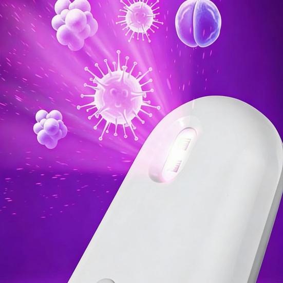 Toilet Light with Intelligent Sensing UV Sterilization Rechargeable USB-C Night Light Peel And Stick Soft Nightlight for Bathroom Toilet