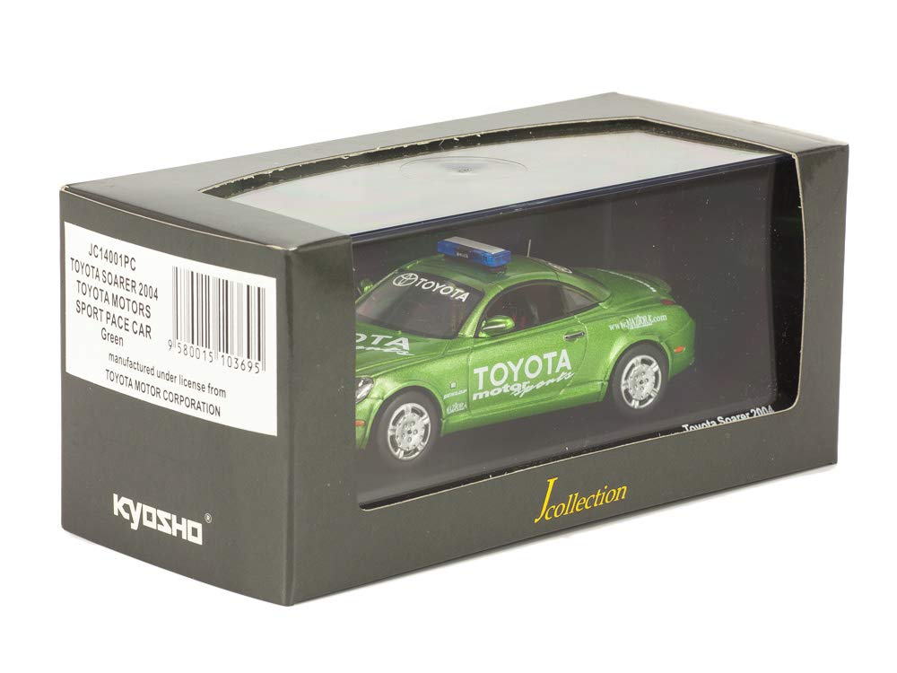 J Collection Toyota Soarer 2004 Pace Car Green Finished Product 1/43